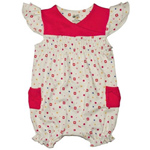 Fabulous Fuchsia Romper by MiniKlub