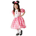 Disney Minnie Mouse Styled Pink Dress with Polka Dots for Girls (4-6 Years)