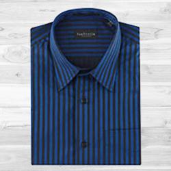 Dark Striped Full Shirt from Men from 4Forty