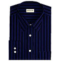 Full Striped Party Wear shirt in Dark shade from Arrow