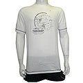 Classic White Round Neck T Shirt