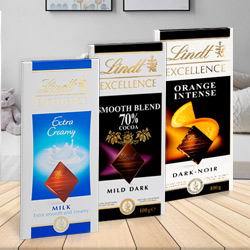 Enjoy with Lindt Chocolate Bars