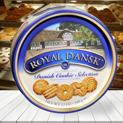 Imported Dansk Assorted Cookies