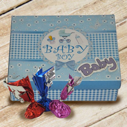 Imparting Emotions Baby Boy Homemade Chocolate Box