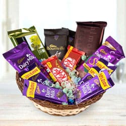 Order Gift Basket of Assorted Chocos
