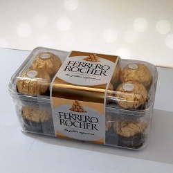 Delecious 16 pcs Ferrero Rocher Chocolates