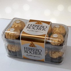 Delecious 16 pcs Ferrero Rocher Chocolates