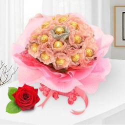 Enchanting Delicacies Ferrero Roacher Chocolate Bouquet
