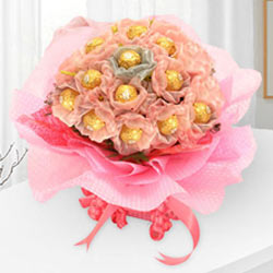 Enchanting Delicacies Ferrero Roacher Chocolate Bouquet