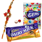 Cadburys Chocolates with Rakhi