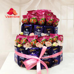 Wholesome Explosion of Taste Chocolate Arrangement