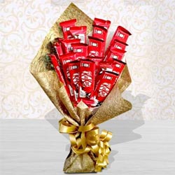Exclusive Bouquet of Kitkat Chocolates