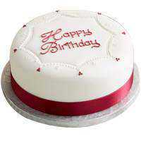 Smiling Sweetness Birthday Vanilla Cake