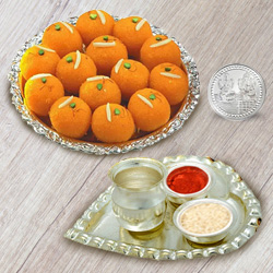 Haldiram Ladoo N Thali , Free Coin