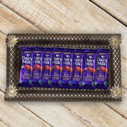 Enjoyable Sweet Finish Cadbury Dairy Milk Chocolates Gift Set
