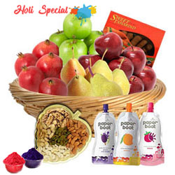 Delicious Happiness Everywhere Fruits N Dry Fruits Hamper