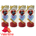 Romantic Nostalgia Message Bottle Set (4 Pcs.)