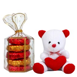 Homemade Chocolates Oreo flavour with small Teddy Bear