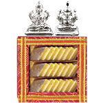 Silver Idols N Haldirams Kaju Katli