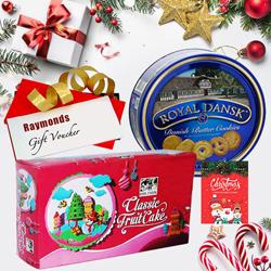 Wonderful X-mas Hamper with Lip Smacking Delicacy