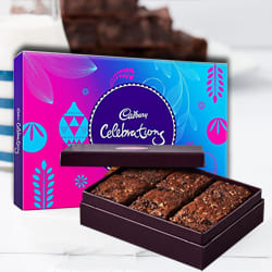 Appetizing Brownies with Cadbury Celebrations
