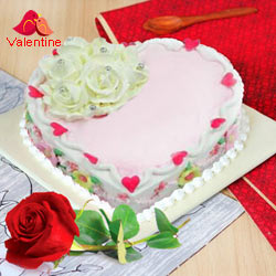Love Cake N 1 Red Rose