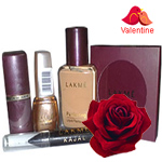 Attractive offer from Lakme containing Compact, Nail Polish, Lipstick, Foundation and Kajal