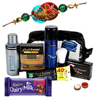 Remarkable Display of Park Avenue Products with Free Rakhi, Roli Tilak and Chawal for your Beloved Brother