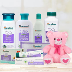 Online Himalaya Baby Care Gift Pack with Teddy