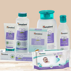Elegant Combination of Baby Care Gift Items