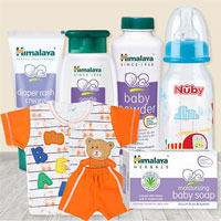 Spectacular Combination of Baby Care Gift Items