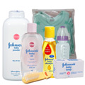 Attractive Johnson Baby Care Gift Kit With Touch of Love
