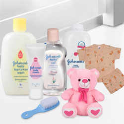 Sensational Johnson Baby Care Gift Combo