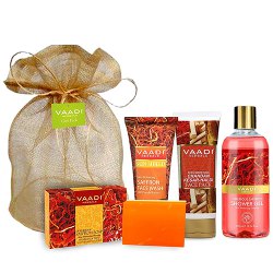 Luxurious Saffron Skin Whitening Set from Vaadi Herbals