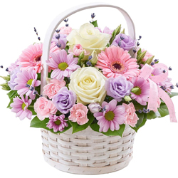 Enchanting Mixed Flowers Arrangement of Love and Happiness