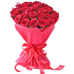 Elegant Pure Indulgence Love Red Roses Bouquet