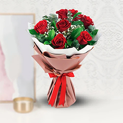 Online Red Roses Bouquet