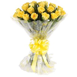 Special Paradise Found Yellow Roses Luxury Bouquet