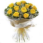 Striking Pure Delight Yellow Roses Collection
