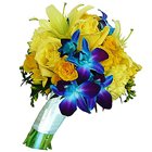 Zesty Bouquet of Brilliant Blossoms