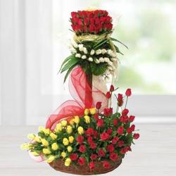 Stately Arrangement of Illustrious Roses