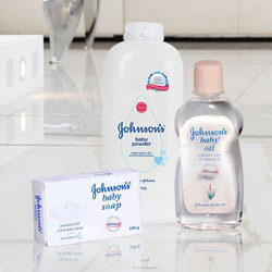 Johnson and Johnson-Johnsons Baby Care Collection Mini (Pack of 3)