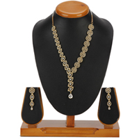 Lush Desirability Necklace with Earrings Set
