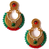Fancy Earring Set in Ethnic Design