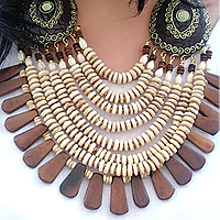 Beautiful Display of Womens Delight Multi Line Neck Piece