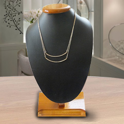 Wonderful Rhinestone Boat Necklace Made by Avon