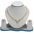 Exquisite Pearl Set with Necklace & Earrings