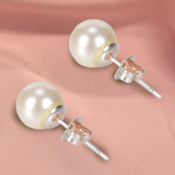 Buy Pearl Tops Earring Set