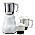 Smashing Bajajs Bravo Mixer Grinder Supplemented with 3 Jars