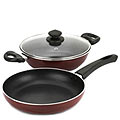Remarkable Non-Stick Kadhai Set from Prestige